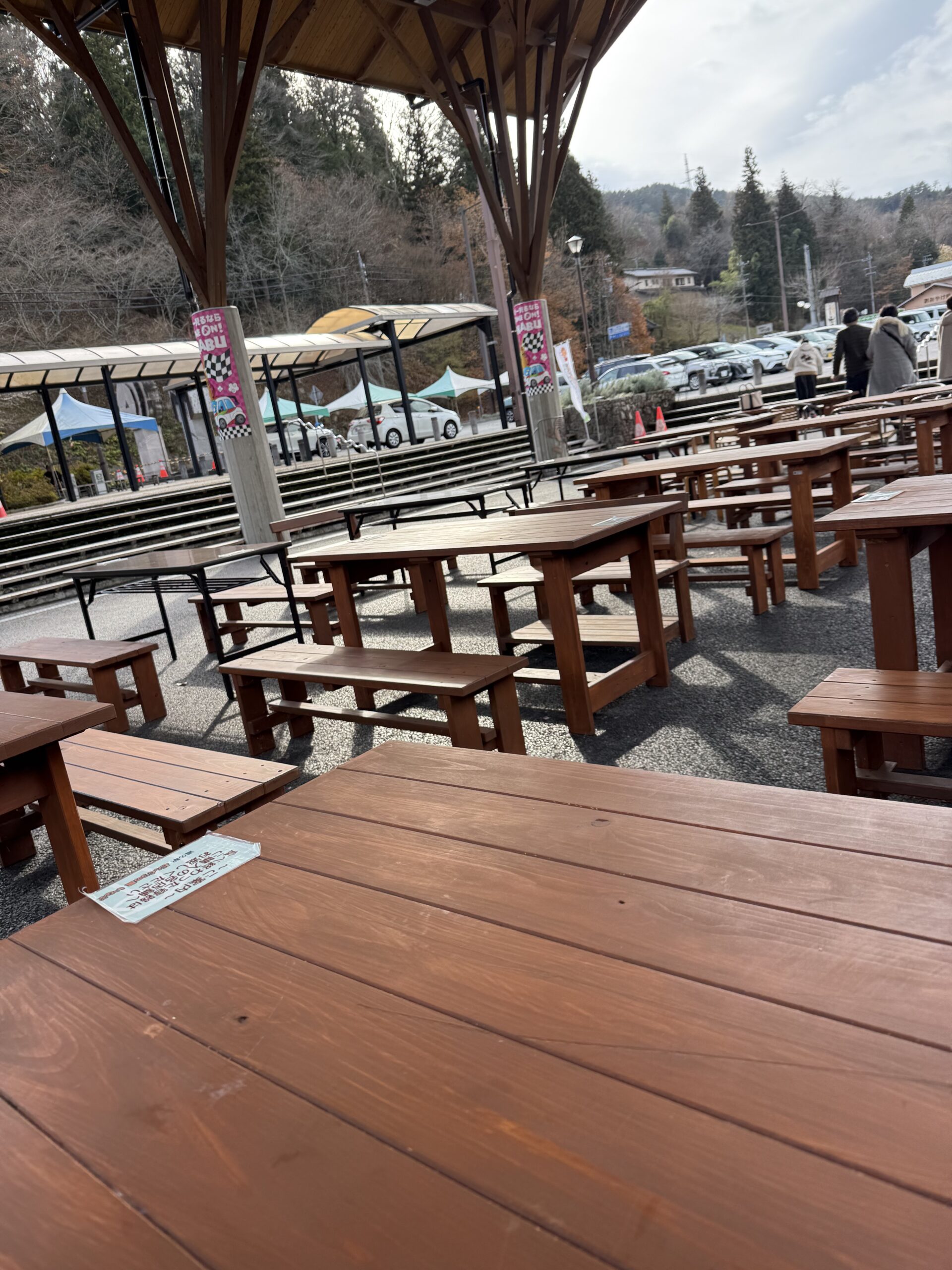 山の中に佇む道の駅・・・「どんぐりの里いなぶ」