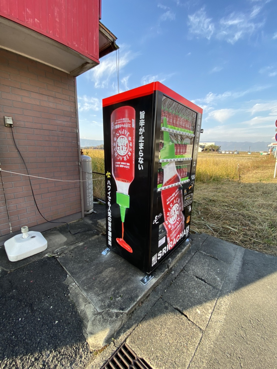 ～変わった自動販売機を発見～