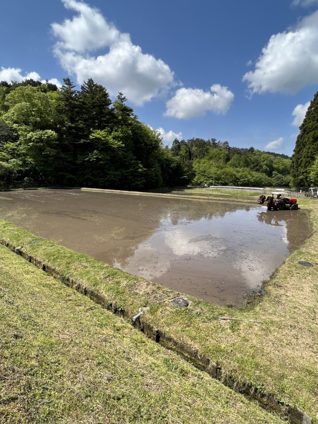 ～　田植え前の代掻きについて　～